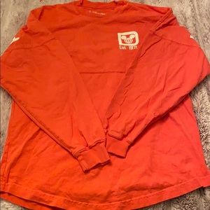 Disney world coral long sleeve